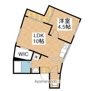 森田ハイツ【402号室】の間取り