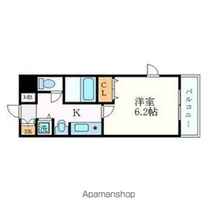 プレサンス桜通アベニュー【6階】の間取り