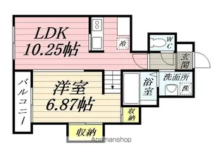 グリーンコート江ヶ崎館【1階】の間取り