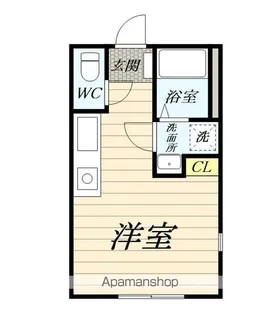 グランドール渋谷【1階】の間取り