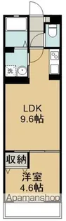 エクラ萩野町【1階】の間取り
