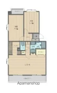 シャンクレール南流山【1階】の間取り