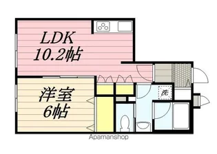 UPFIELD【1階】の間取り