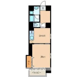 ヴィアーレ勾当台Ⅰ【2階】の間取り