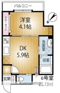 AQUE24【3階】の間取り