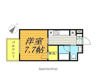 ザ カシワ拾番【7階】の間取り