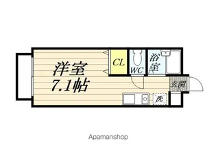チェリーベル【201号室】の間取り