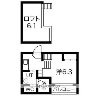 PRIME MAISON S【103号室号室】の間取り