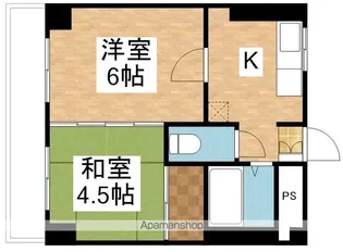 アベニュー藤見町【1階】の間取り