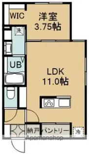 NORFINO COULEUR(ノルフィーノクルール)【1階】の間取り