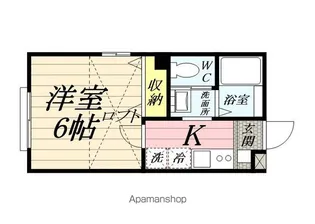 Kパレス立場【2階】の間取り
