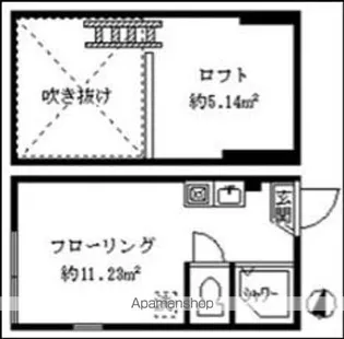 フェリスワルツ【1階】の間取り