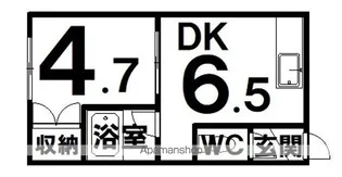 パークヒルズ【3階】の間取り