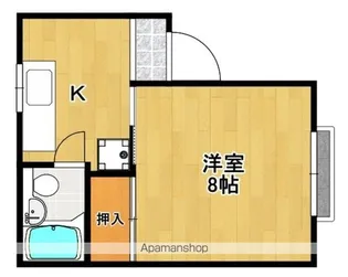 小林コーポ【2階】の間取り