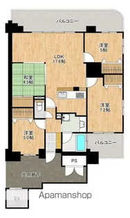 サンパーク年見町NEXIA【9階】の間取り