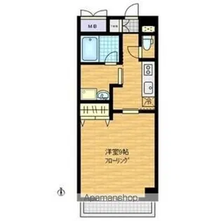 エクセラ晩翠通【3階】の間取り