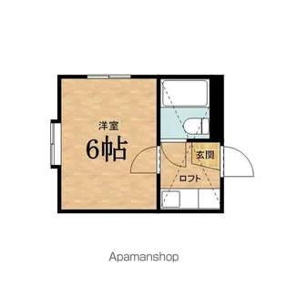 パレス・ペガサス【201号室】の間取り