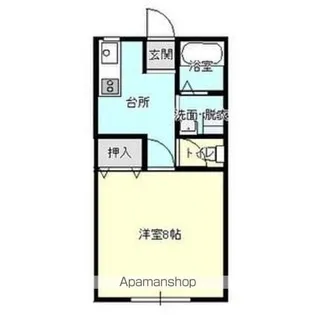 スカイヴィレッジ【105号室】の間取り