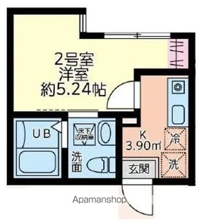 仮)シティハイツ立川立飛【102号室】の間取り