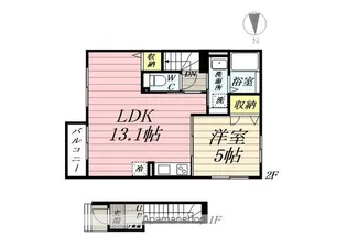 レトアール小山【203号室】の間取り