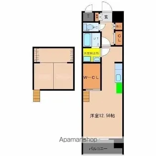 アルテマイスターデュノン【602号室】の間取り