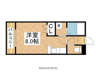アネックス瑞穂【4階】の間取り