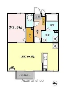 レグルス8【1階】の間取り