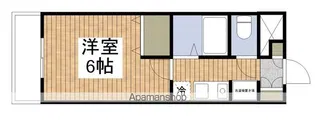 ラ・ヴィラ天神【502号室】の間取り