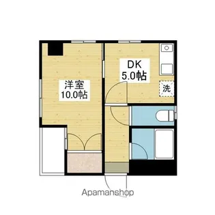 コヴァ朝生田【302号室】の間取り