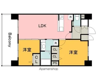 S−RESIDENCE宇品海岸【13階】の間取り