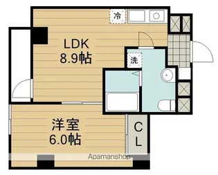 GRACE HILL Akebono【4階】の間取り