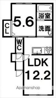グラシアスSH【2階】の間取り