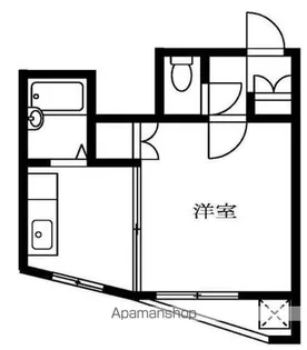 ウイングエステート二子【2階】の間取り