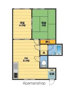 プリベイル柏【1階】の間取り