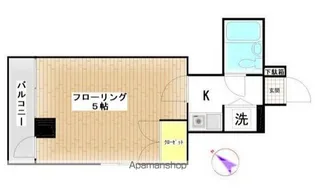 クレストコート美奈川【2階】の間取り