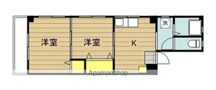 クリーンハイツ戸田【201号室】の間取り
