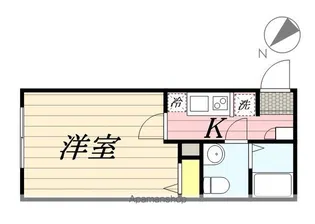 KUKKA八千代台【3階】の間取り