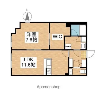 quador noie 池下【2階】の間取り