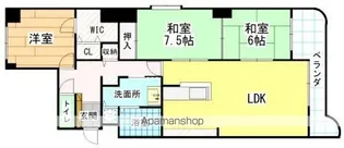 アーバンコーポ八幡【606号室】の間取り