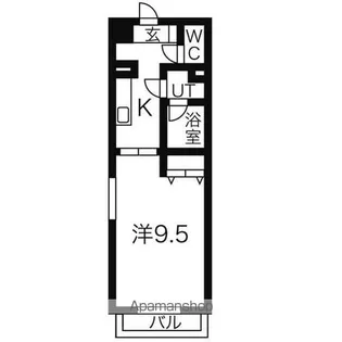 コートヒルズ【8階】の間取り