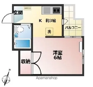 TMハイツ【2階】の間取り