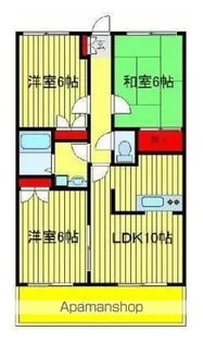 フォレストヴィラ船戸【2階】の間取り