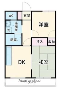 ペルテ金沢文庫【3階】の間取り