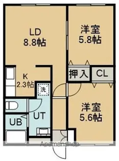 ステアSH【203号室】の間取り
