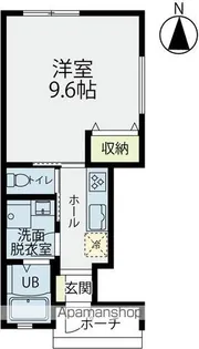 LIGNORA宮竹【107号室】の間取り