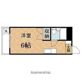 リバーサイドハイツ【3階】の間取り