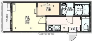 KEIAI RESIDENCE 馬橋【2階】の間取り