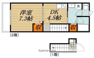 LUCENT・K【2階】の間取り
