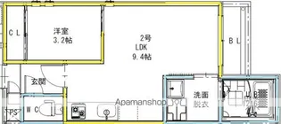 GRANDTIC くまもと【1階】の間取り