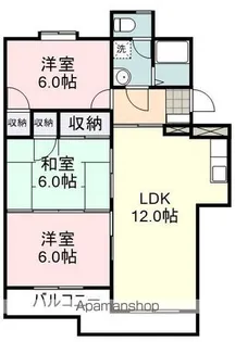 第一ゴトウハイツ【2階】の間取り